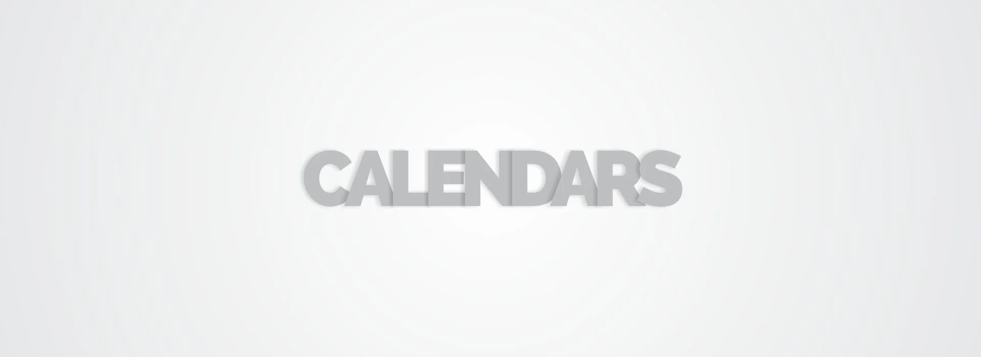 calendar banner