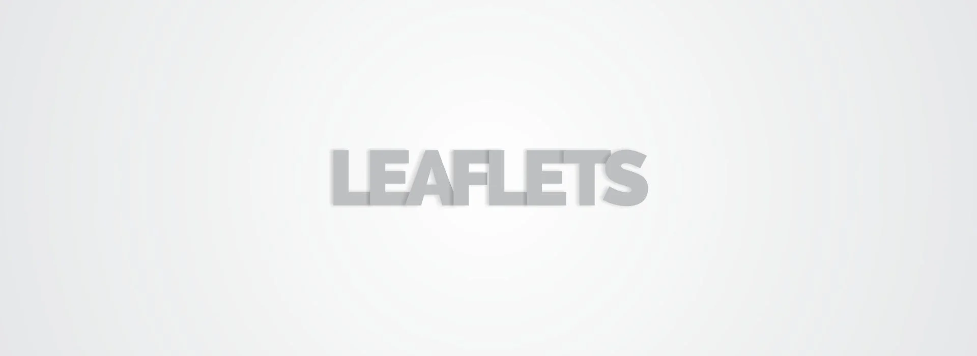 leaflet banner